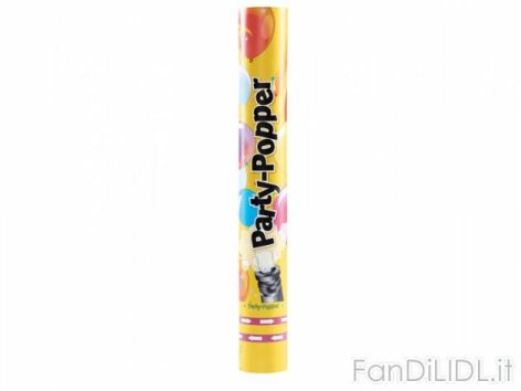 Tubo sparacoriandoli (Fuochi d'artificio, Capodanno, carnevale)