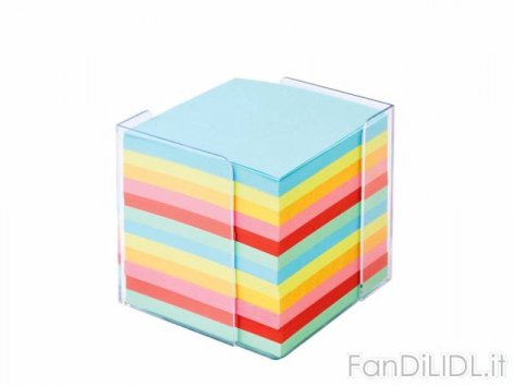 Cubo portafoglietti (Articoli per ufficio, cartacei, industriali)