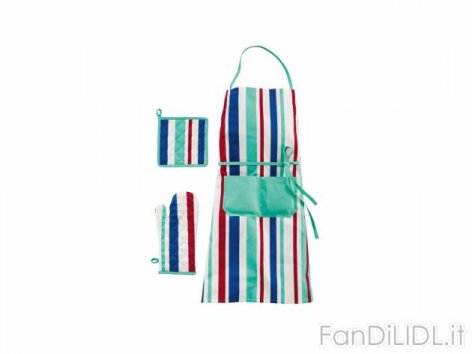 Set grembiule, presina (Cucina)