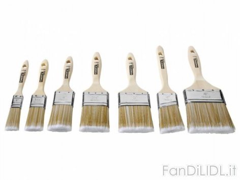 Set pennelli, 7 (Officina, attrezzi, Lidl tecnico)