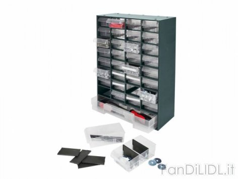 Cassettiera portaminuteria (Officina, attrezzi, Lidl tecnico)