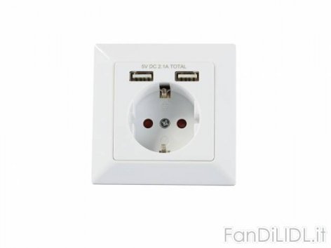 Presa USB da muro (Officina, attrezzi, Lidl tecnico)