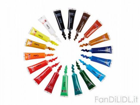 Colori acrilici (Articoli per ufficio, cartacei, industriali)