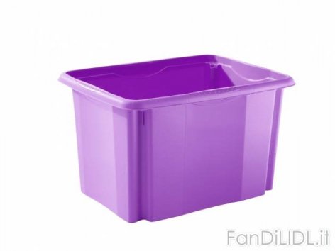 Contenitore impilabile (Pulizia della casa, sistemazione)