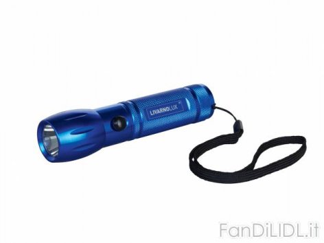 Torcia LED in alluminio (Officina, attrezzi, Lidl tecnico)