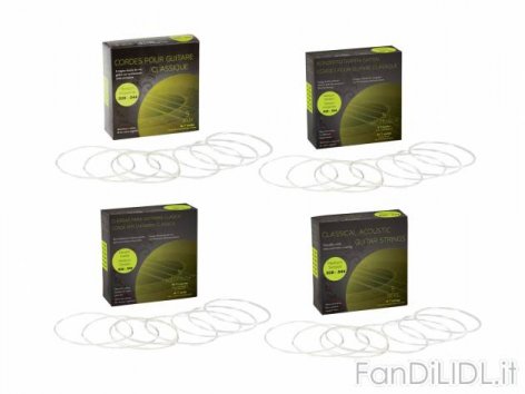 Set corde di ricambio (Musica, instrumenti musici)