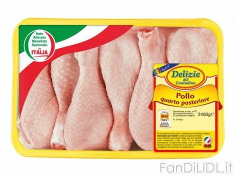 Pollo quarto posteriore (Articoli alimentari)