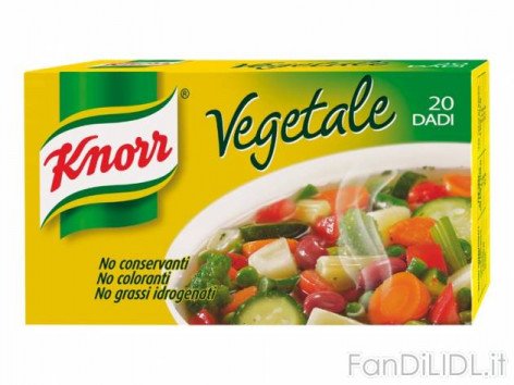 Dadi vegetali (Articoli alimentari)