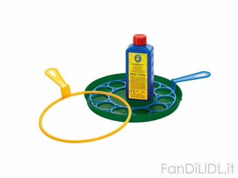 Set bolle di sapone (Per bambini)