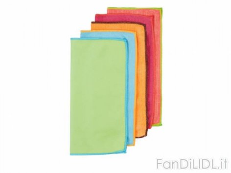 Panni in microfibra (Cucina)