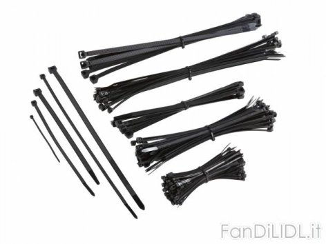 Set fascette fermacavi (Officina, attrezzi, Lidl tecnico)