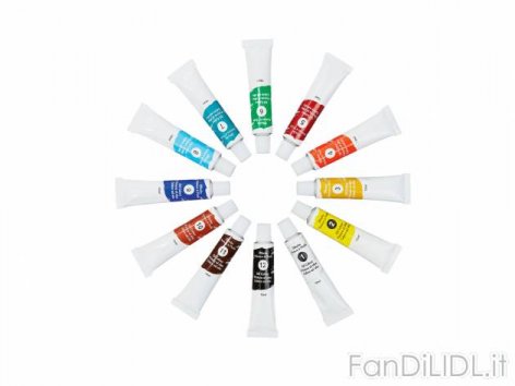 Set colori o gessetti (Articoli per ufficio, cartacei, industriali)