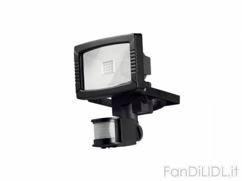 Faro LED con rilevatore (Giardino)