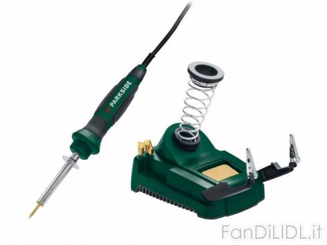 Saldatore con supporto (Officina, attrezzi, Lidl tecnico)