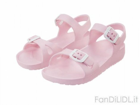 Sandali da bambina (Bagno, accessori, interno)