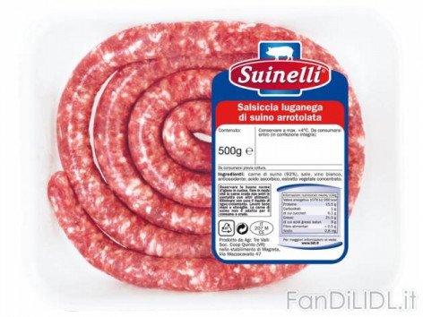 Salsiccia luganega (Articoli alimentari)