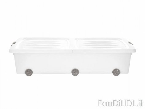 Contenitore sottoletto (Pulizia della casa, sistemazione)