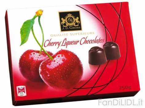 Cioccolatini con (Articoli alimentari)