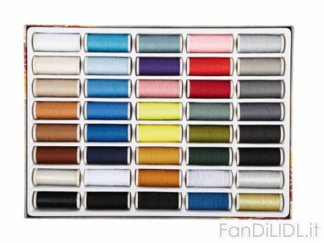 Set filo da cucito (Articoli per ufficio, cartacei, industriali)