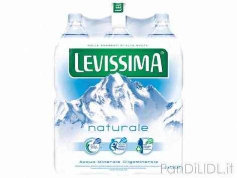 Acqua minerale naturale (Articoli alimentari)