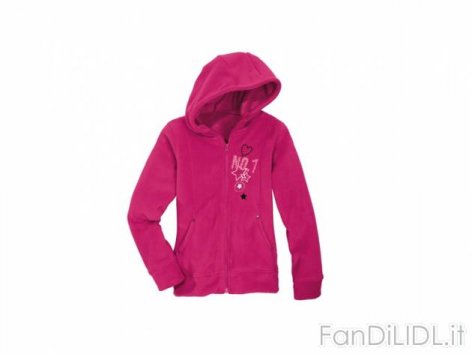 Felpa in pile per (Per bambini)