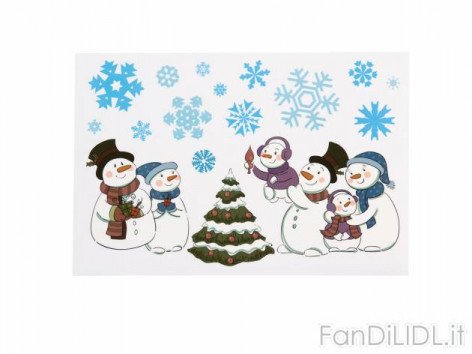 Adesivi natalizi (Arredo interni, arredamento casa)