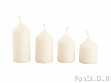 Set candele, 4 pezzi (Arredo interni, arredamento casa)