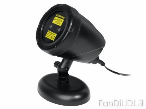 Proiettore laser (Feste, regali, Babbo di Natale)