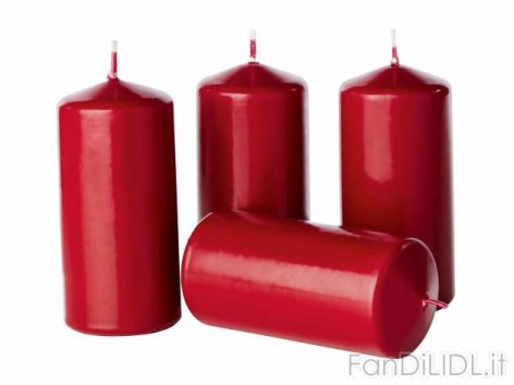 Candele, 2, 4 o (Feste, regali, Babbo di Natale)