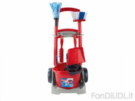 Carrello delle pulizie (Per bambini)