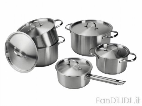 Set pentole, 10 (Cucina)