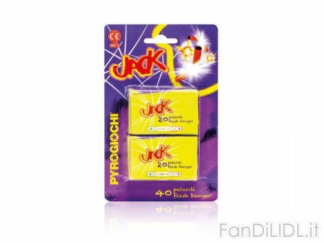 Petardi Jack (Feste, regali, Babbo di Natale)