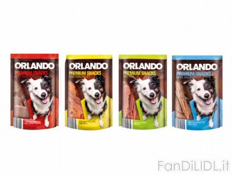 Snack premium per (Animali domestici, cani, gatti)
