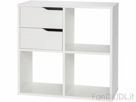 Mobiletto con 4 (Articoli per ufficio, cartacei, industriali)