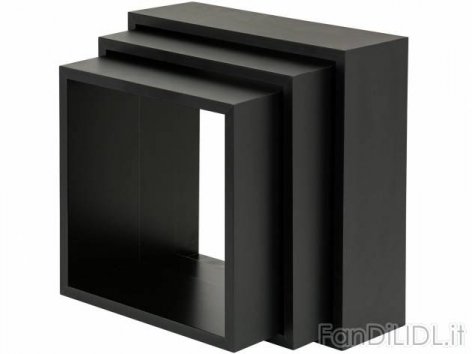 Set mensole a cubo, (Arredo interni, arredamento casa)