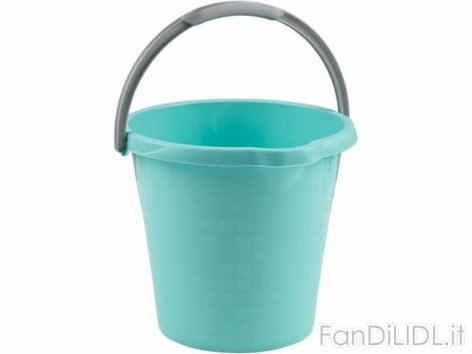 Secchio o bacinella, (Pulizia della casa, sistemazione)