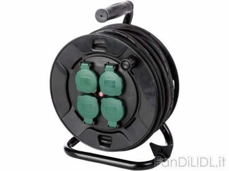 Avvolgicavo, 25m (Giardino)