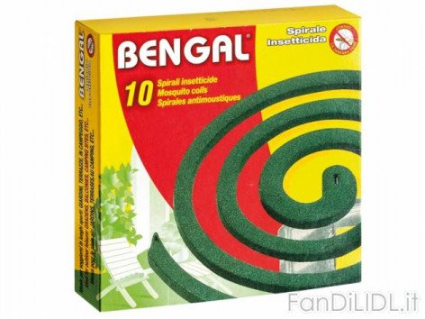 Spirali insetticide, (Giardino)