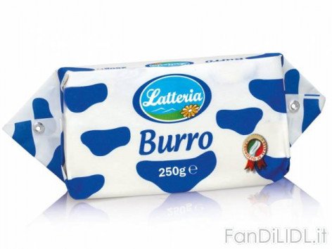 Burro pastorizzato (Articoli alimentari)