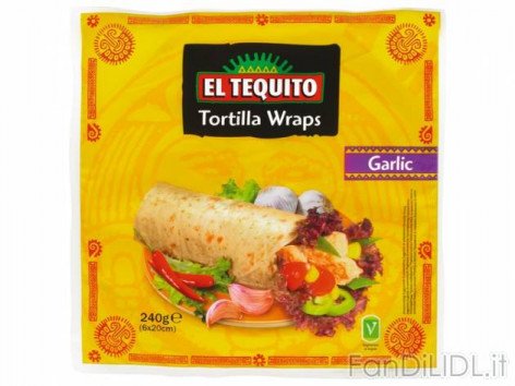 Tortillas (Articoli alimentari)