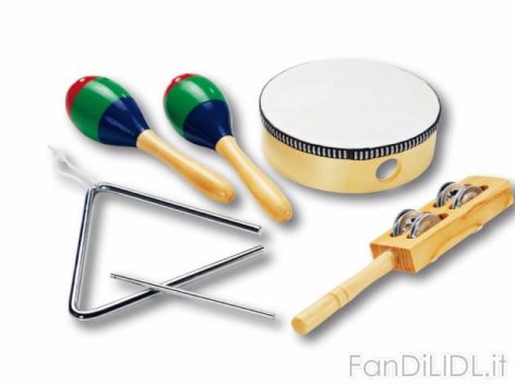 Set strumenti musicali per bambini