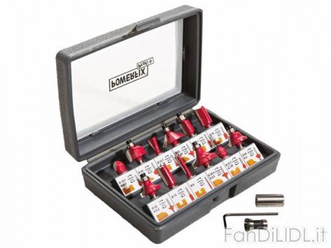 Set frese (Officina, attrezzi, Lidl tecnico)