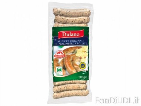 Salsicce di Norimberga (Articoli alimentari)