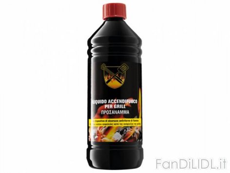 Liquido accendifuoco (Articoli alimentari)