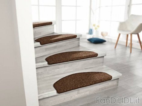 Set tappetini coprigradini (Arredo interni, arredamento casa)