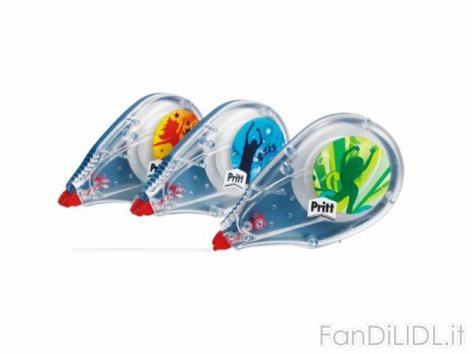 Correttore a nastro (Articoli per ufficio, cartacei, industriali)