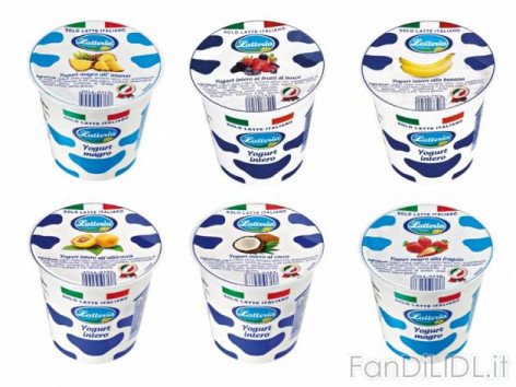 Yogurt intero o (Articoli alimentari)