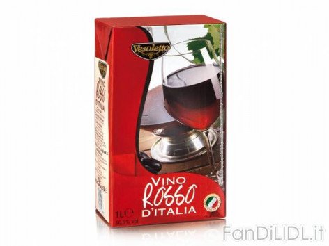 Vino rosso da tavola (Articoli alimentari)