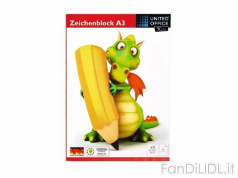Blocco da disegno (Per bambini)