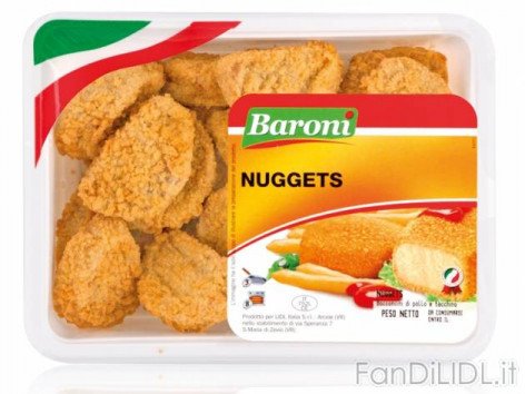Nuggets di tacchino (Articoli alimentari)